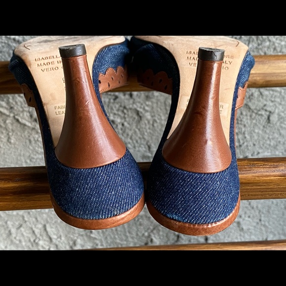 Isabella Fiore Slip on shoes Blue and Brown - Picture 7 of 10
